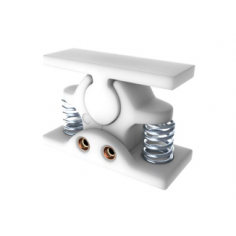 Door Retainer Nylon White