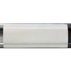 Channel Closure Strip PVC White 1.5m