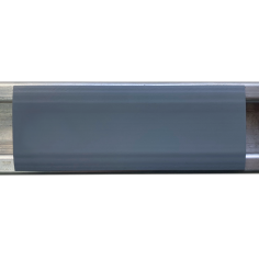 Channel Closure Strip PVC Dark Grey 1.5m
