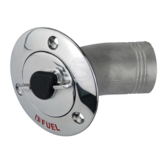 30° Fuel Filler, Lockable, 38mm, SS