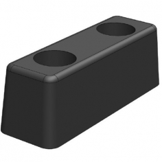 150mm x 50mm x 50mm Bump Rubber
