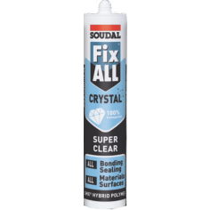 Soudal Fixall Crystal 290ml - Clear