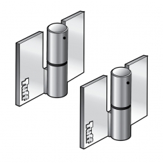 tu3.LH Ball Bearing Hinge Zinc Plated Steel LH