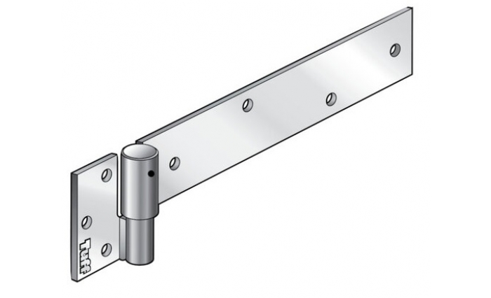 BALL BEARING HINGE ZP STEEL LH
