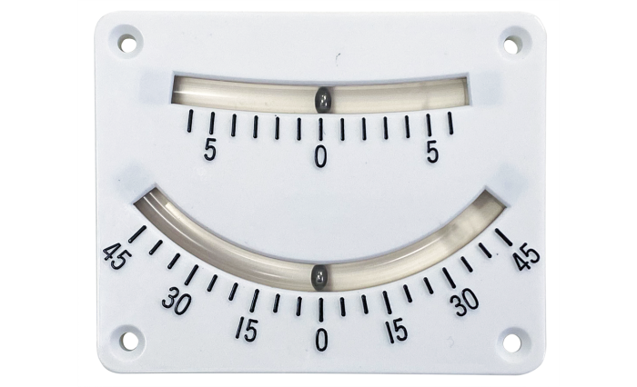 Dual Scale Inclinometer
