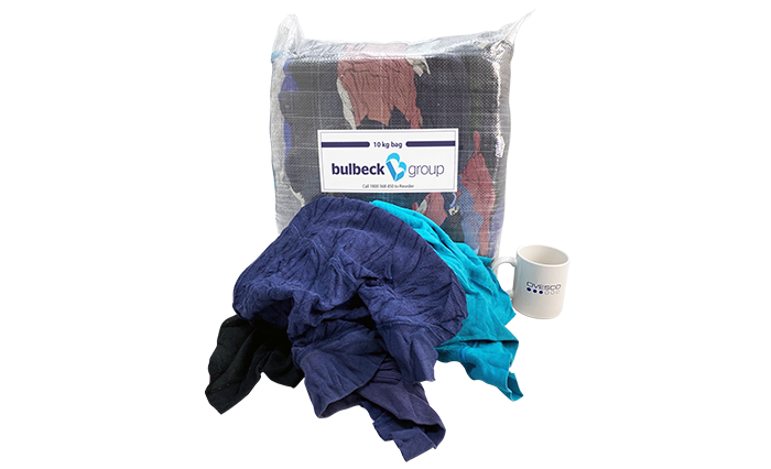 18101 10kg Bag of Panda Rags