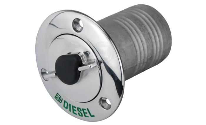 Diesel Filler, Lockable, 50mm, SS