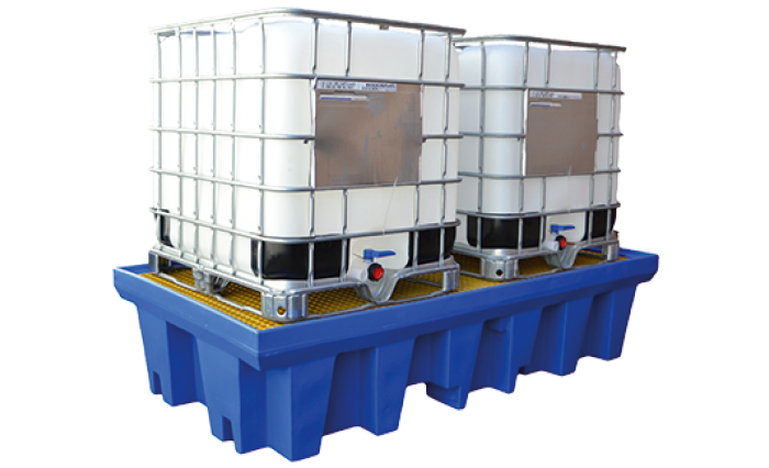 Double IBC Bunded Pallet