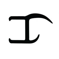 Pan Door Seal Rubber H Section