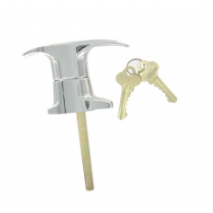 T Handle Chrome Heavy Duty