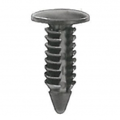 Xmas Tree Clip Black 7XTC-77