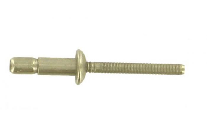 3/16'' Protruding Head Stainless Steel Magna-Lok