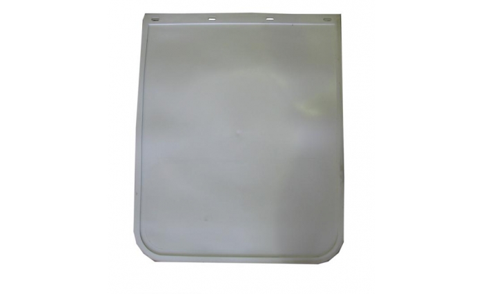604 x 747mm Drop White Mudflap