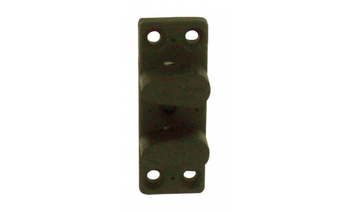 Dove Tail 2 Prong Rubber Male
