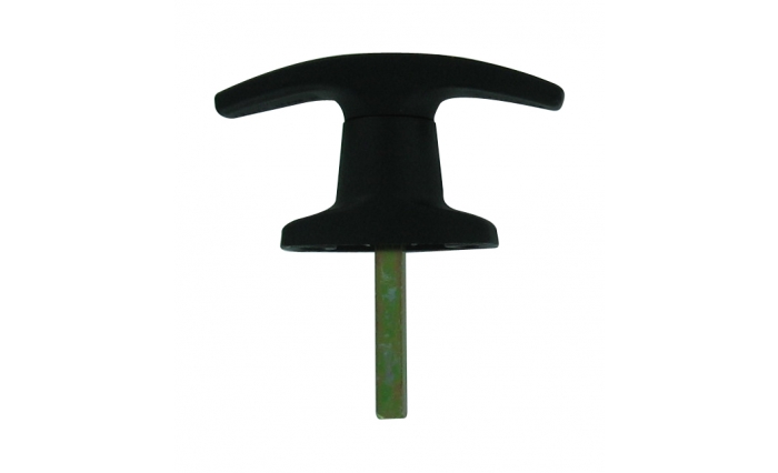 T Handle Black Non-Locking